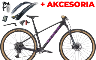 Zestaw: Rower górski Trek Marlin 7 Gen 3 2026 dark web + Akcesoria